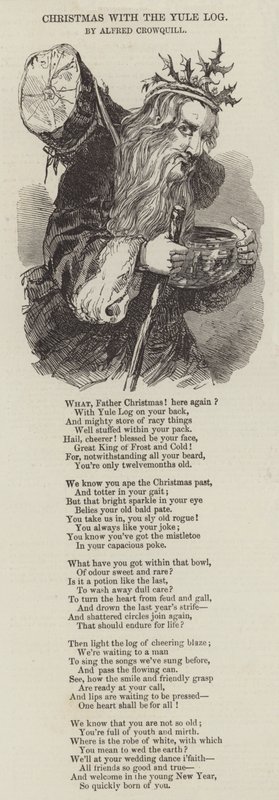 Jul med Juleloggen av Alfred Crowquill