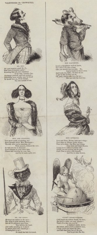 Valentines av Alfred Crowquill