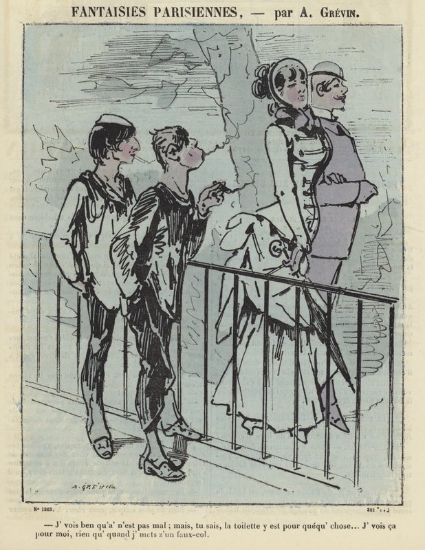 Parisiske fantasier av Alfred Grevin
