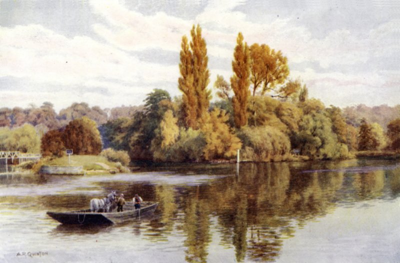 Cookham ferge av Alfred Robert Quinton