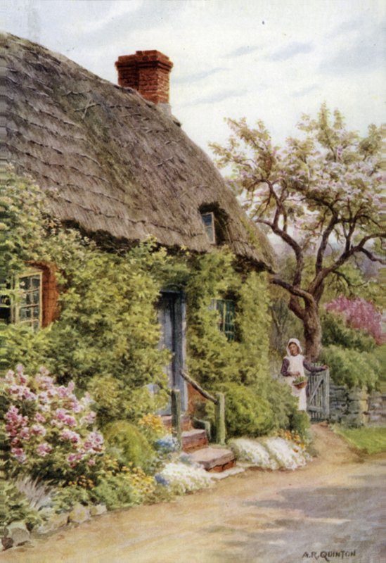 Hyttedør, Elmley Castle, Worcester av Alfred Robert Quinton