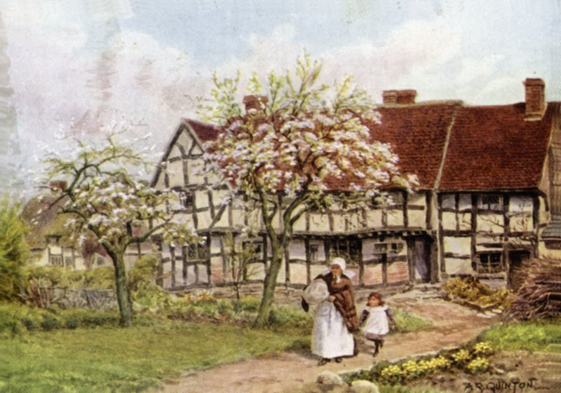Dossington, nær Stratford-on-Avon av Alfred Robert Quinton