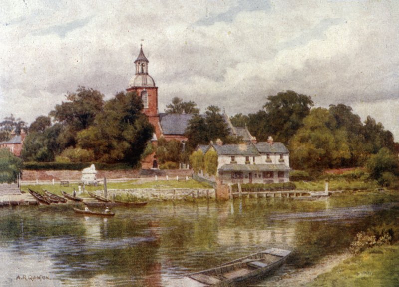 Sunbury kirke av Alfred Robert Quinton