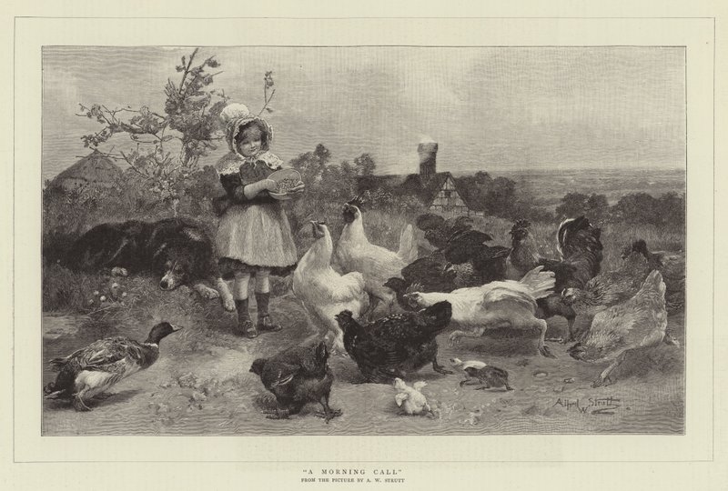 En morgensamtale av William Strutt