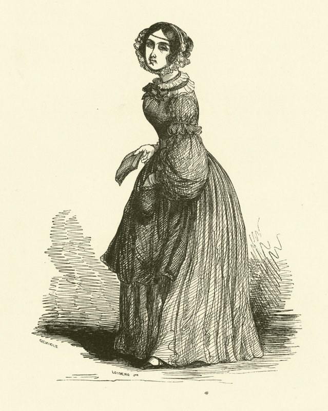 The Lady's Companion (gravering) av Alfred Andre Geniole