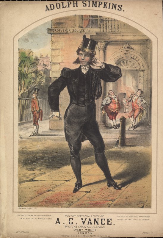 Adolph Simpkins av Alfred Concanen
