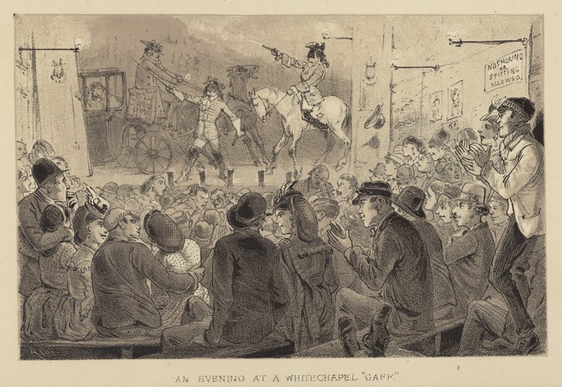 En kveld på en Whitechapel Gaff av Alfred Concanen
