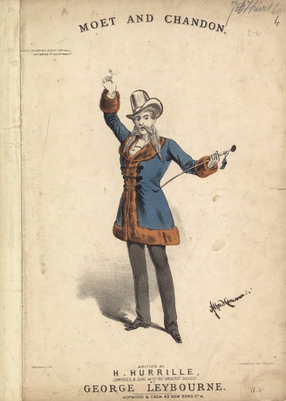 Moet og Chandon av Alfred Concanen