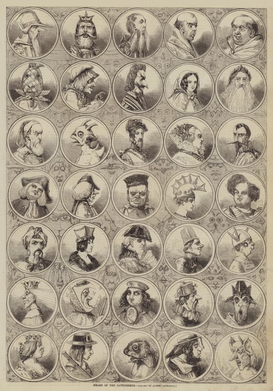 Heads of the Pantomimes av Alfred Crowquill
