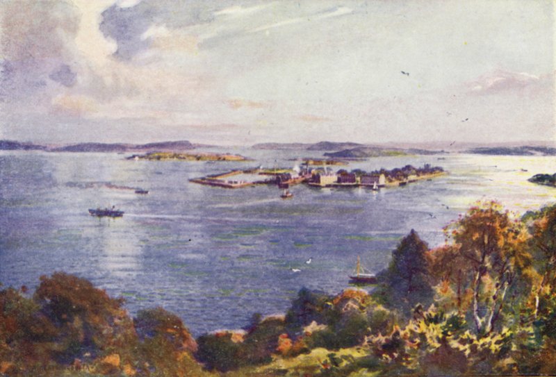 Cork havn av Alfred Heaton Cooper