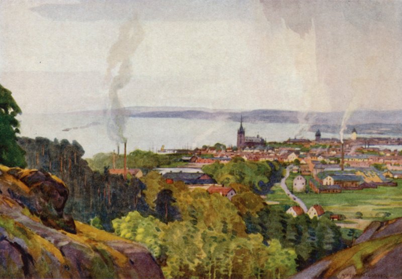 Jönköping av Alfred Heaton Cooper