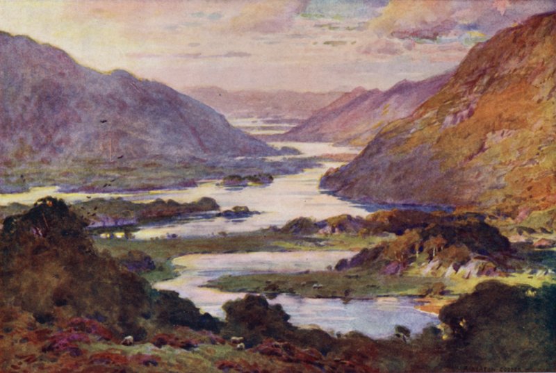 Lakes of Killarney fra Kenmare Road av Alfred Heaton Cooper