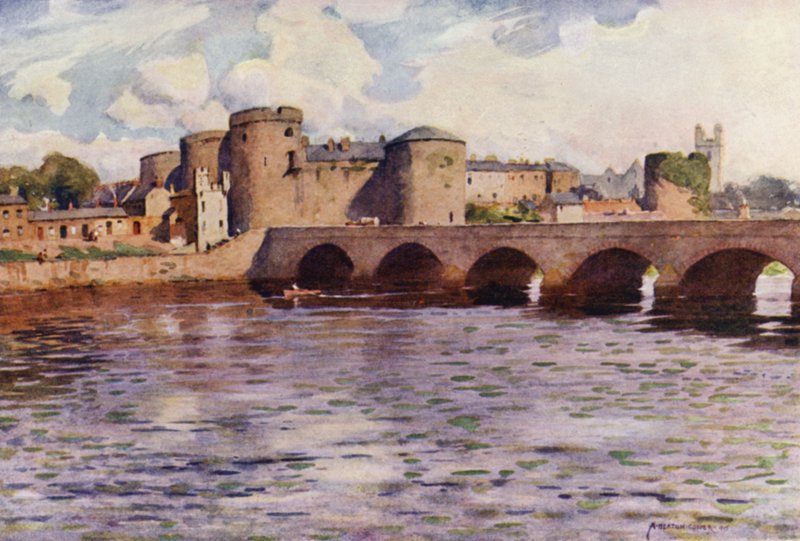 Limerick slott av Alfred Heaton Cooper