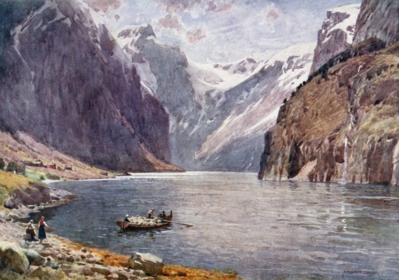 Nærfjorden av Alfred Heaton Cooper