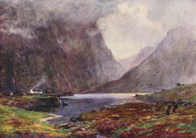 The Gap of Dunloe, Killarney av Alfred Heaton Cooper