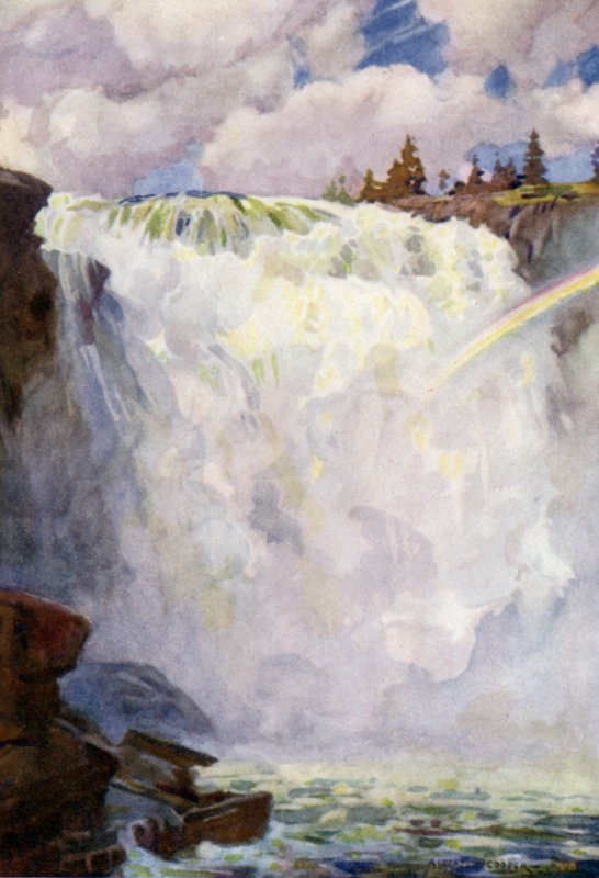 Tannforsenfossen, Are av Alfred Heaton Cooper