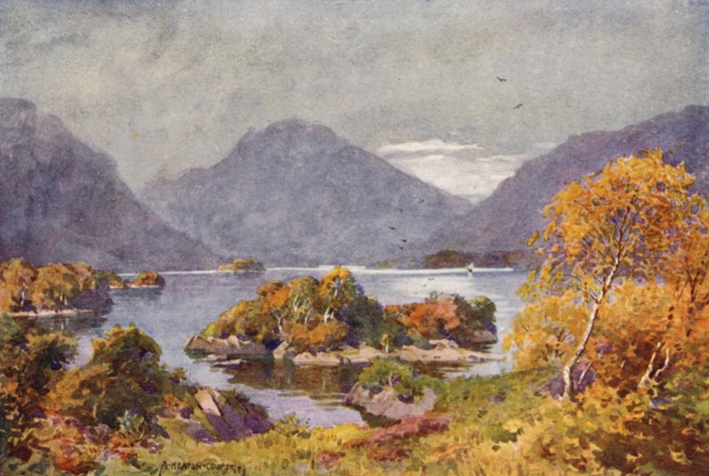 The Upper Lake, Killarney av Alfred Heaton Cooper