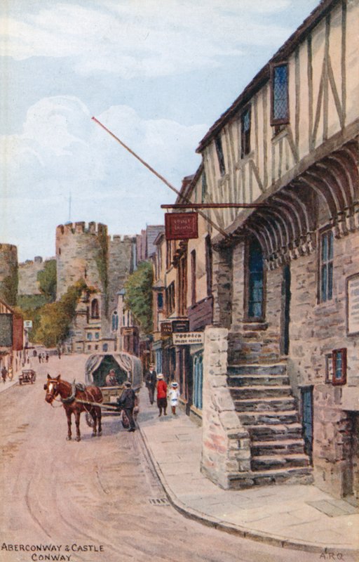 Aberconway og Castle, Conway av Alfred Robert Quinton
