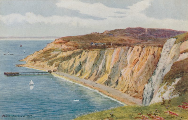 Alum Bay, I of Wight av Alfred Robert Quinton