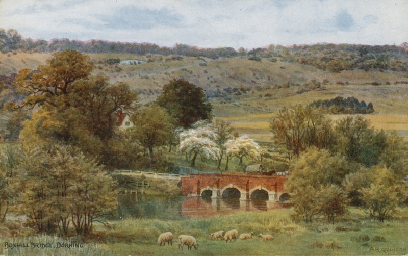 Boxhill Bridge, Dorking av Alfred Robert Quinton