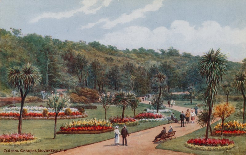 Central Gardens, Bournemouth av Alfred Robert Quinton