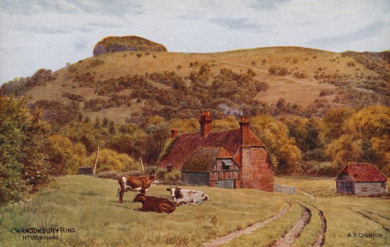 Chanctonbury Ring, Worthing av Alfred Robert Quinton