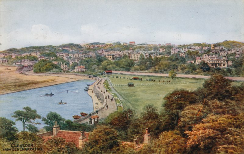 Clevedon, fra Old Church Hill av Alfred Robert Quinton