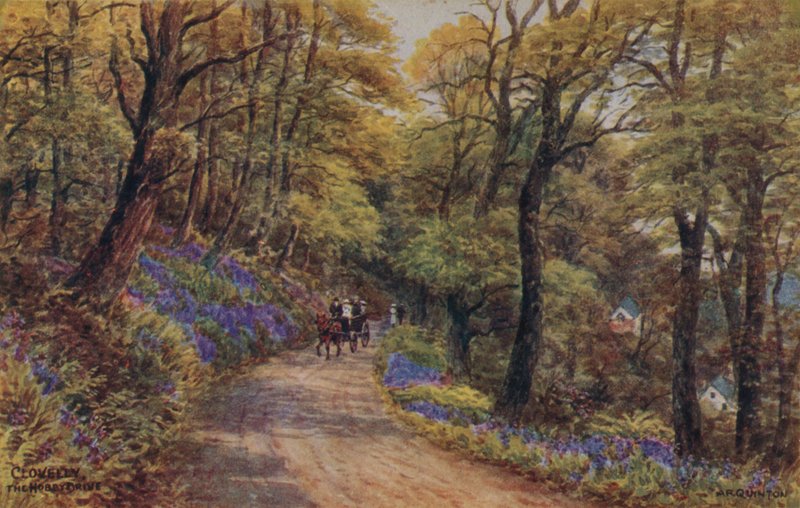 Clovelly, The Hobby Drive av Alfred Robert Quinton
