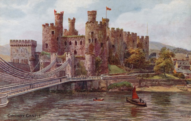 Conwy Castle av Alfred Robert Quinton