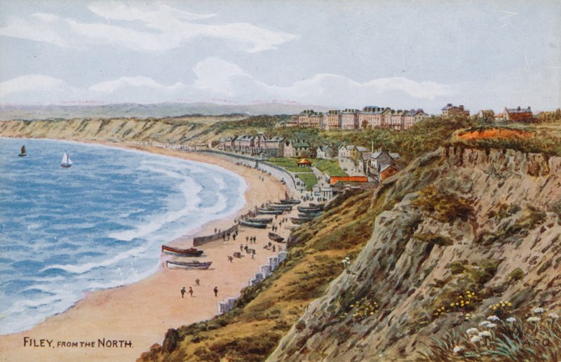 Filey, fra nord av Alfred Robert Quinton