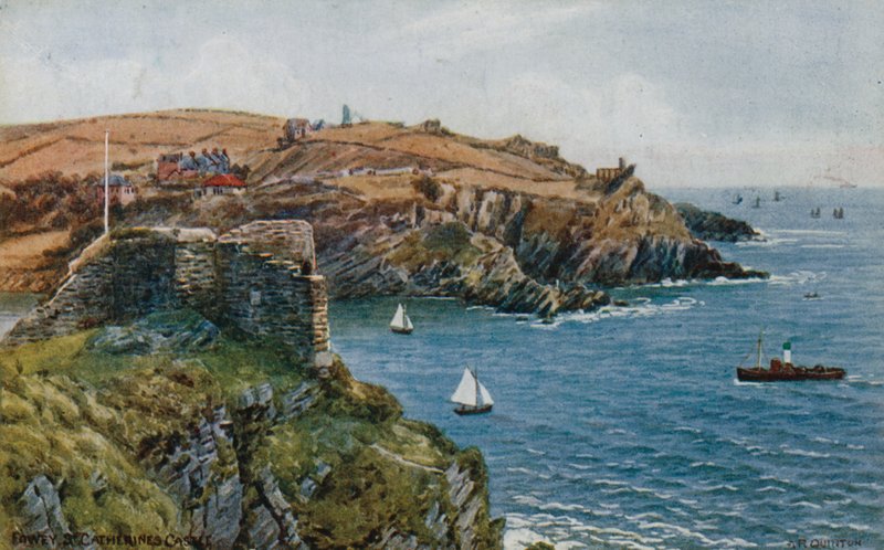 Fowey, St Catherines Castle av Alfred Robert Quinton