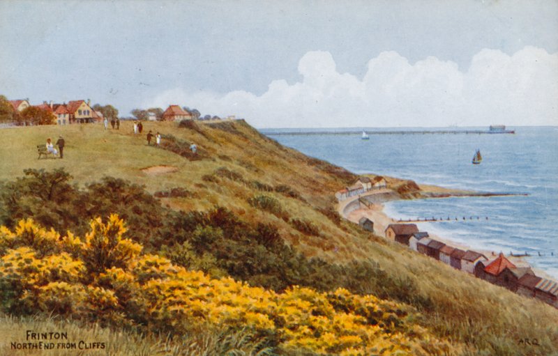 Frinton, North End fra Cliffs av Alfred Robert Quinton