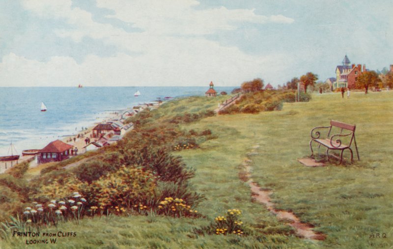 Frinton fra Cliffs, ser vestover av Alfred Robert Quinton