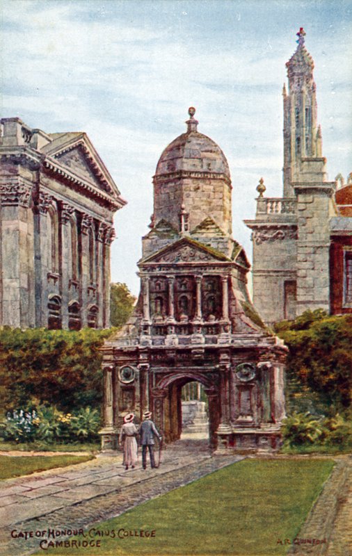 Gate of Honour, Caius College, Cambridge av Alfred Robert Quinton