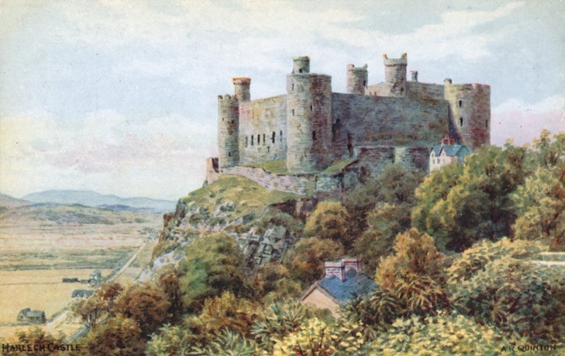 Harlech slott av Alfred Robert Quinton