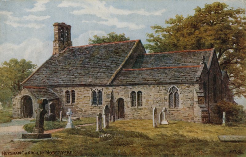 Heysham kirke, Nr Morecambe av Alfred Robert Quinton