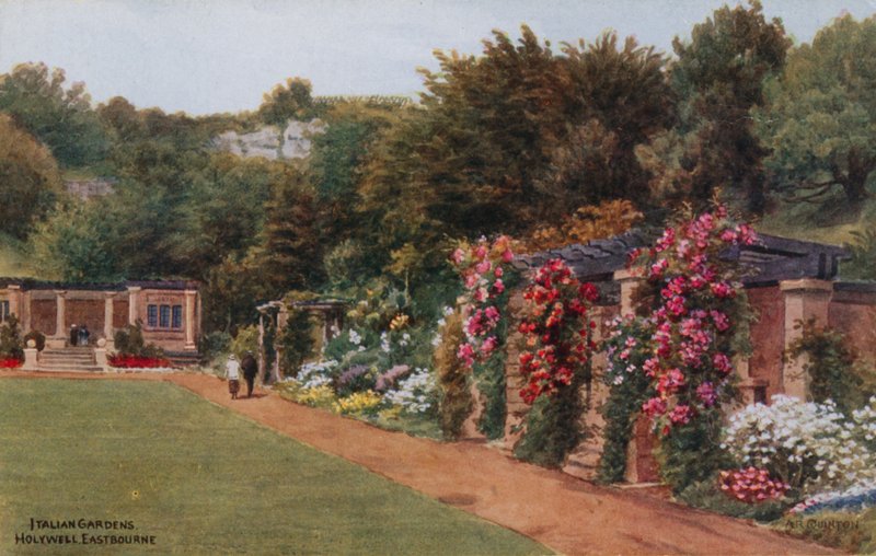 Italian Gardens, Holywell, Eastbourne av Alfred Robert Quinton