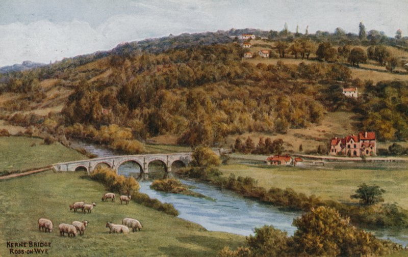 Kerne Bridge, Ross-on-Wye av Alfred Robert Quinton