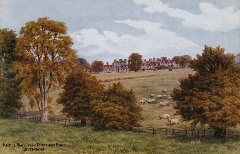Knole Park, fra Tonbridge Road, Sevenoaks av Alfred Robert Quinton