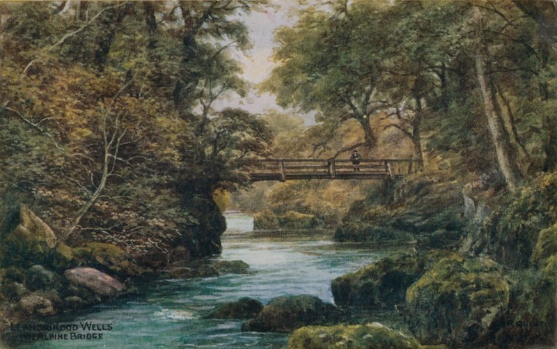 Llandrindod Wells, Alpine Bridge av Alfred Robert Quinton