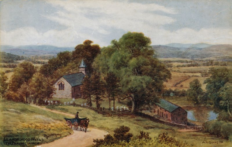 Llandrindod Wells, Parish Church av Alfred Robert Quinton