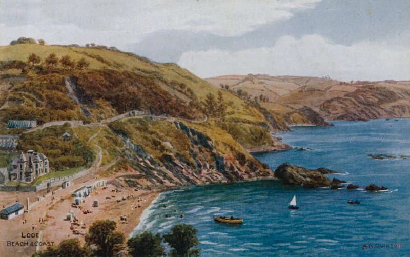 Looe, Beach og Coast av Alfred Robert Quinton