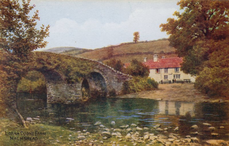 Lorna Doone gård, Malmsmead av Alfred Robert Quinton