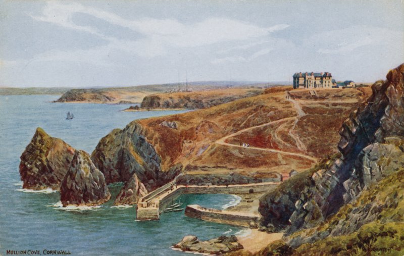 Mullion Cove, Cornwall av Alfred Robert Quinton