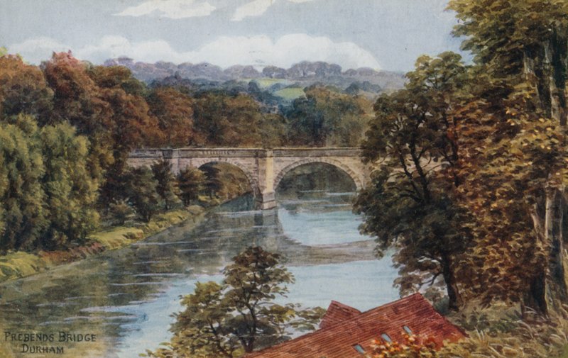 Prebends Bridge, Durham av Alfred Robert Quinton