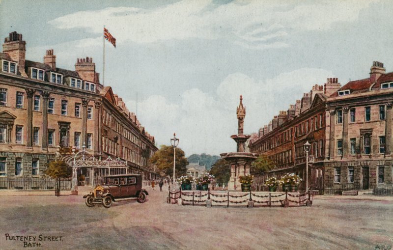 Pulteney Street, Bath av Alfred Robert Quinton
