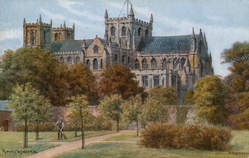 Ripon katedral av Alfred Robert Quinton