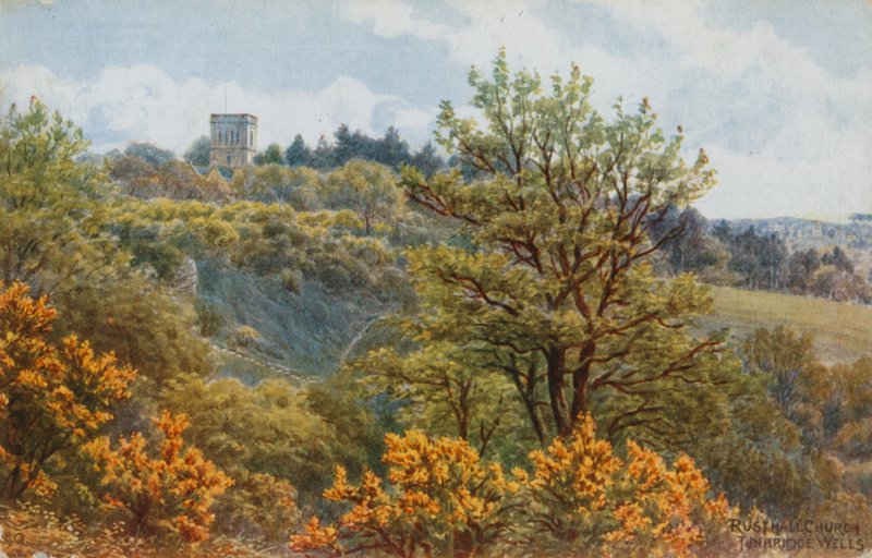 Rusthall kirke, Tunbridge Wells av Alfred Robert Quinton
