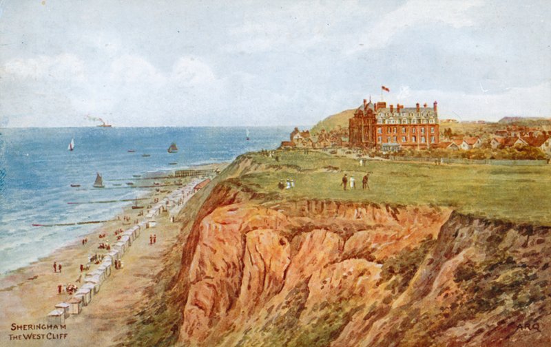 Sheringham, The West Cliff av Alfred Robert Quinton