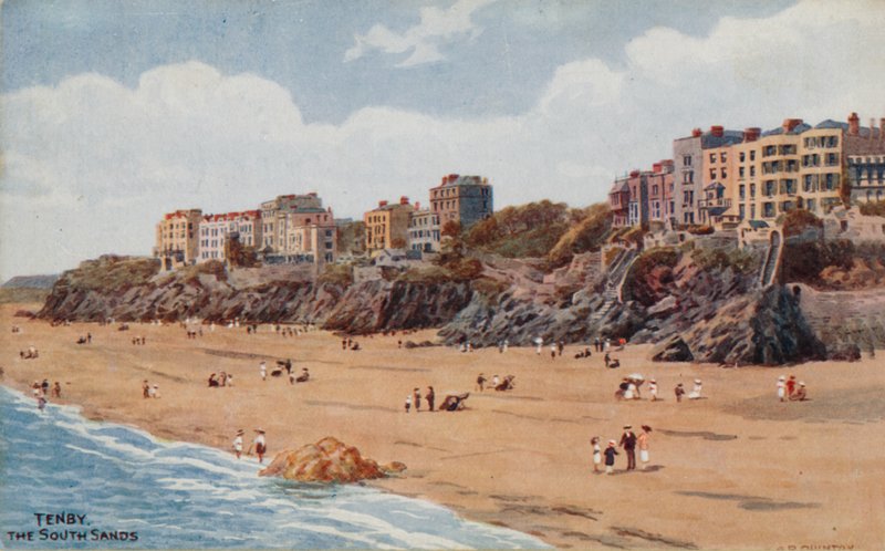 Tenby, The South Sands av Alfred Robert Quinton